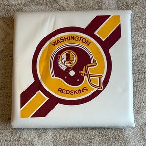 Vintage NFL Washington Redskins Seat Cushion - 1980s